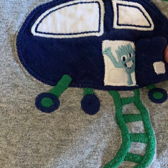 12-18 Month Bundle of Sweats and Tops and a Shorted-onesie from Baby GAP, Zara - Picture 13 of 16